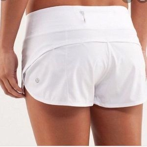 Lululemon White shorts size 6